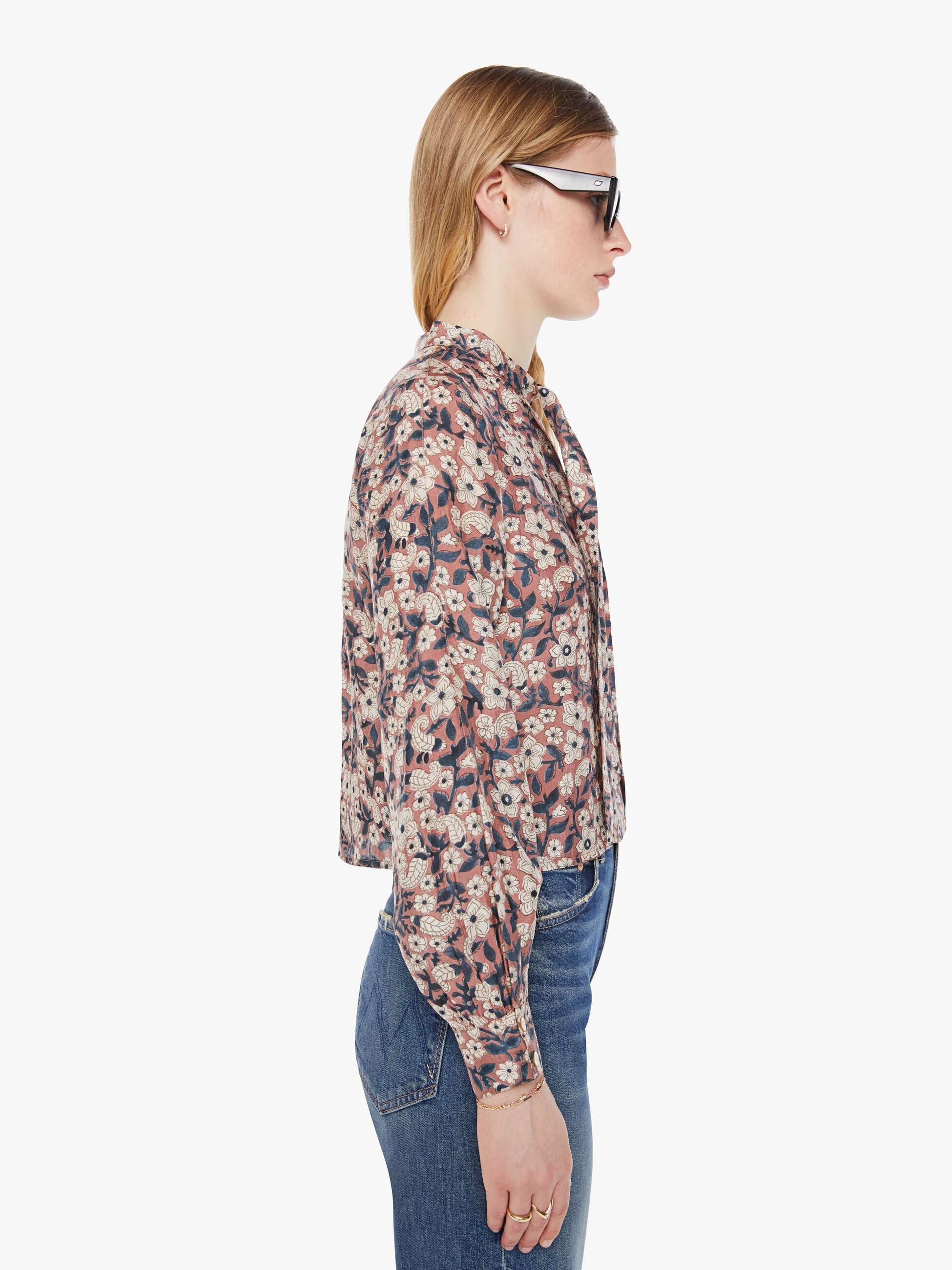 Alix of Bohemia Chancery Shirt - Sepia - Image 3