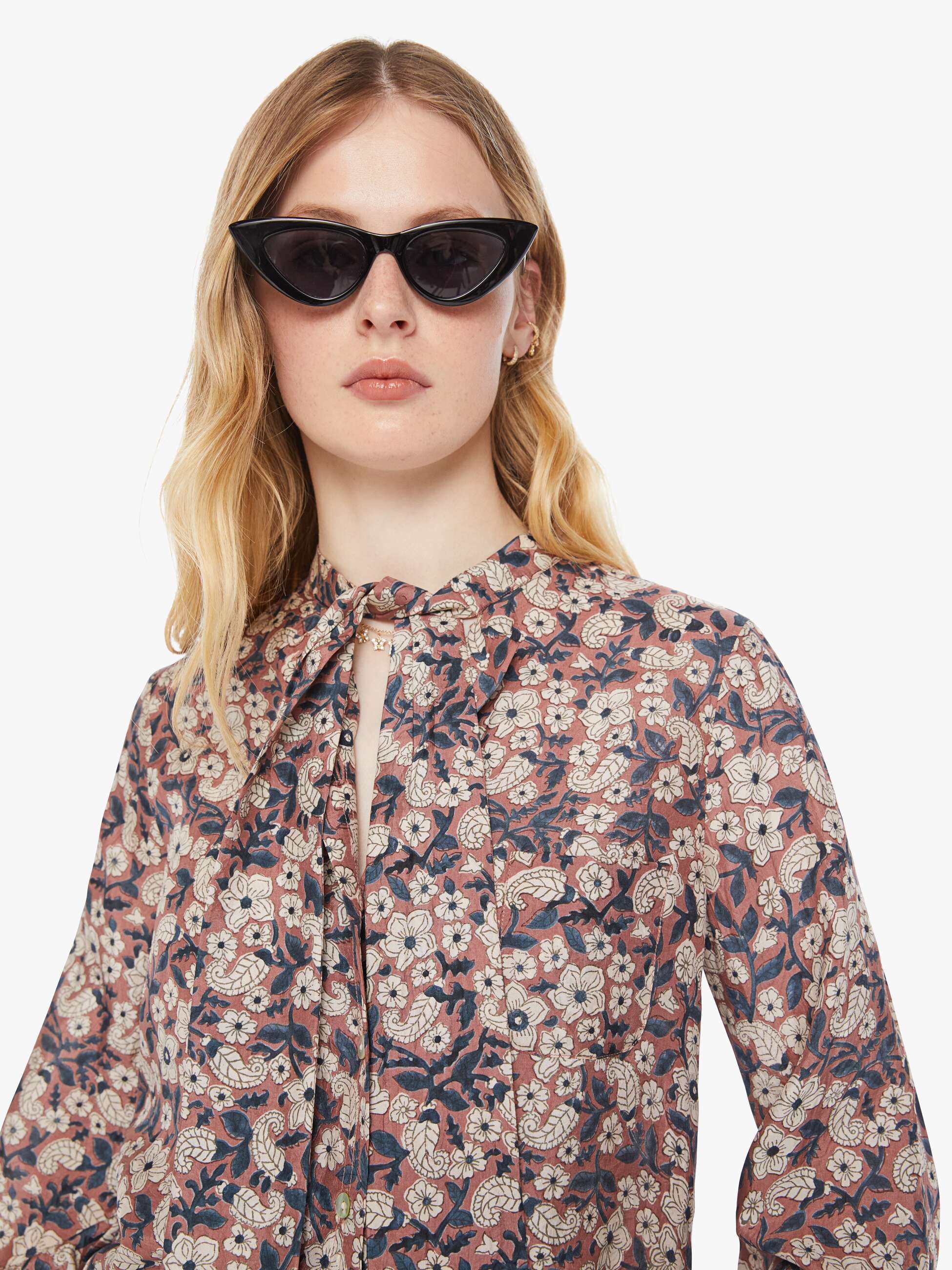 Alix of Bohemia Chancery Shirt - Sepia - Image 6
