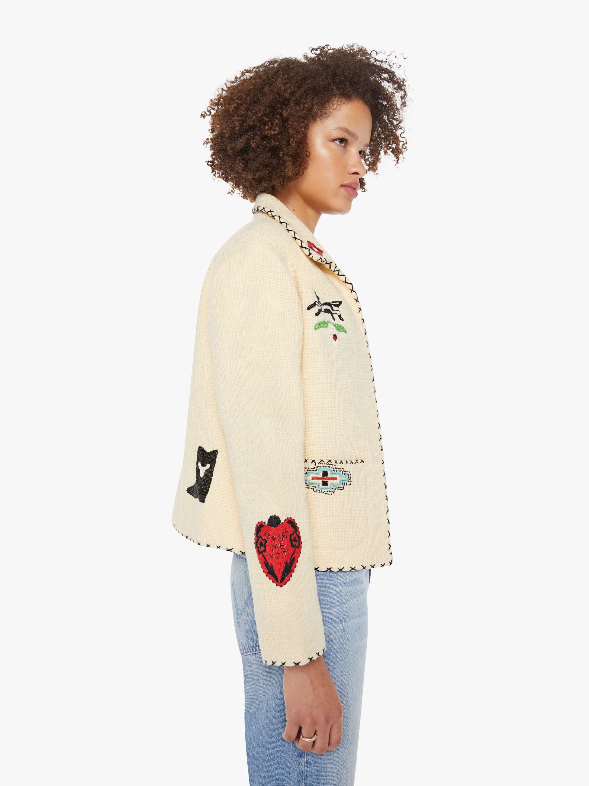 Alix of Bohemia Francis Tattoo Jacket - Rye - Image 3
