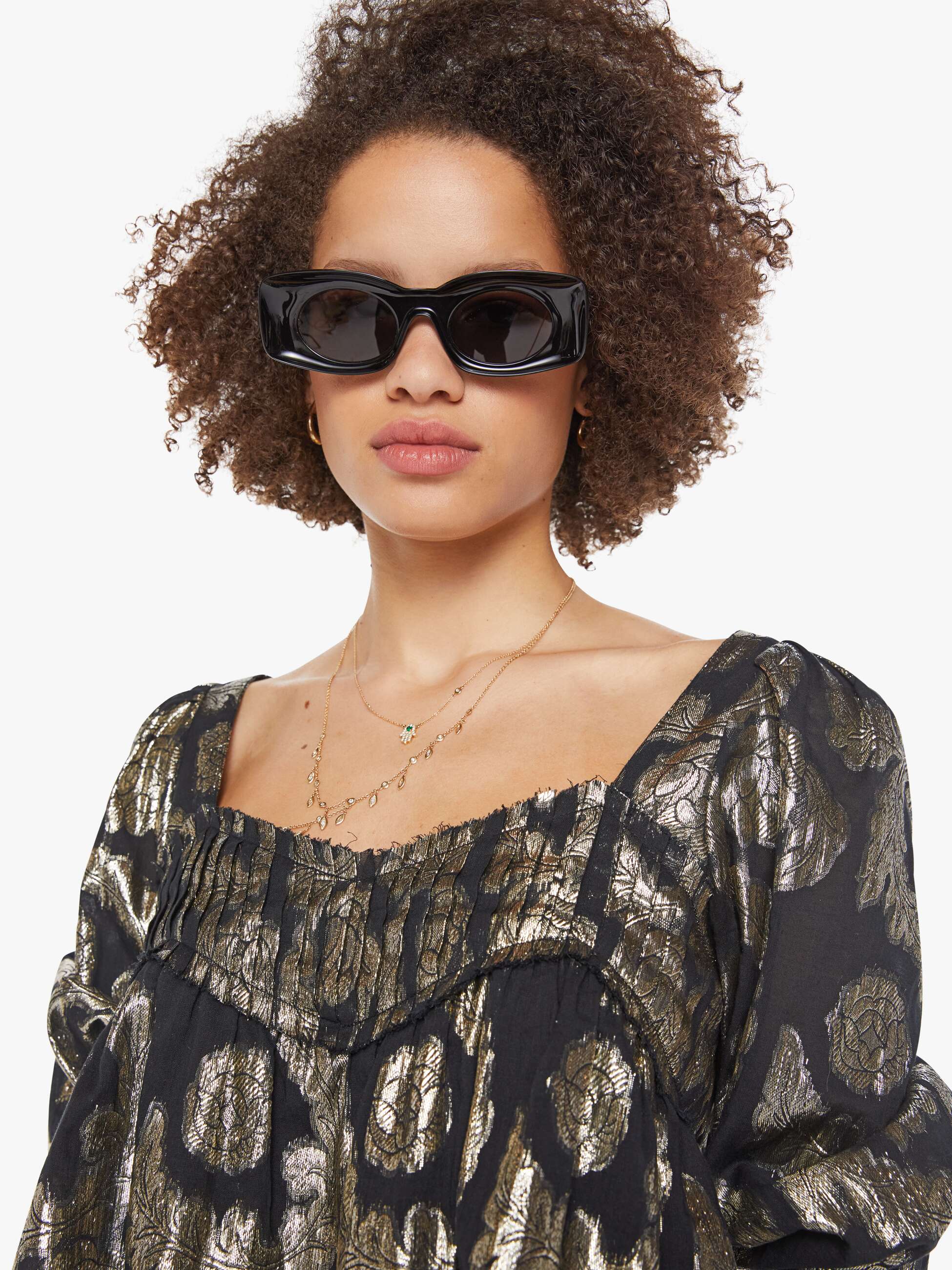 Alix of Bohemia Priya Top - Gunmetal - Image 6