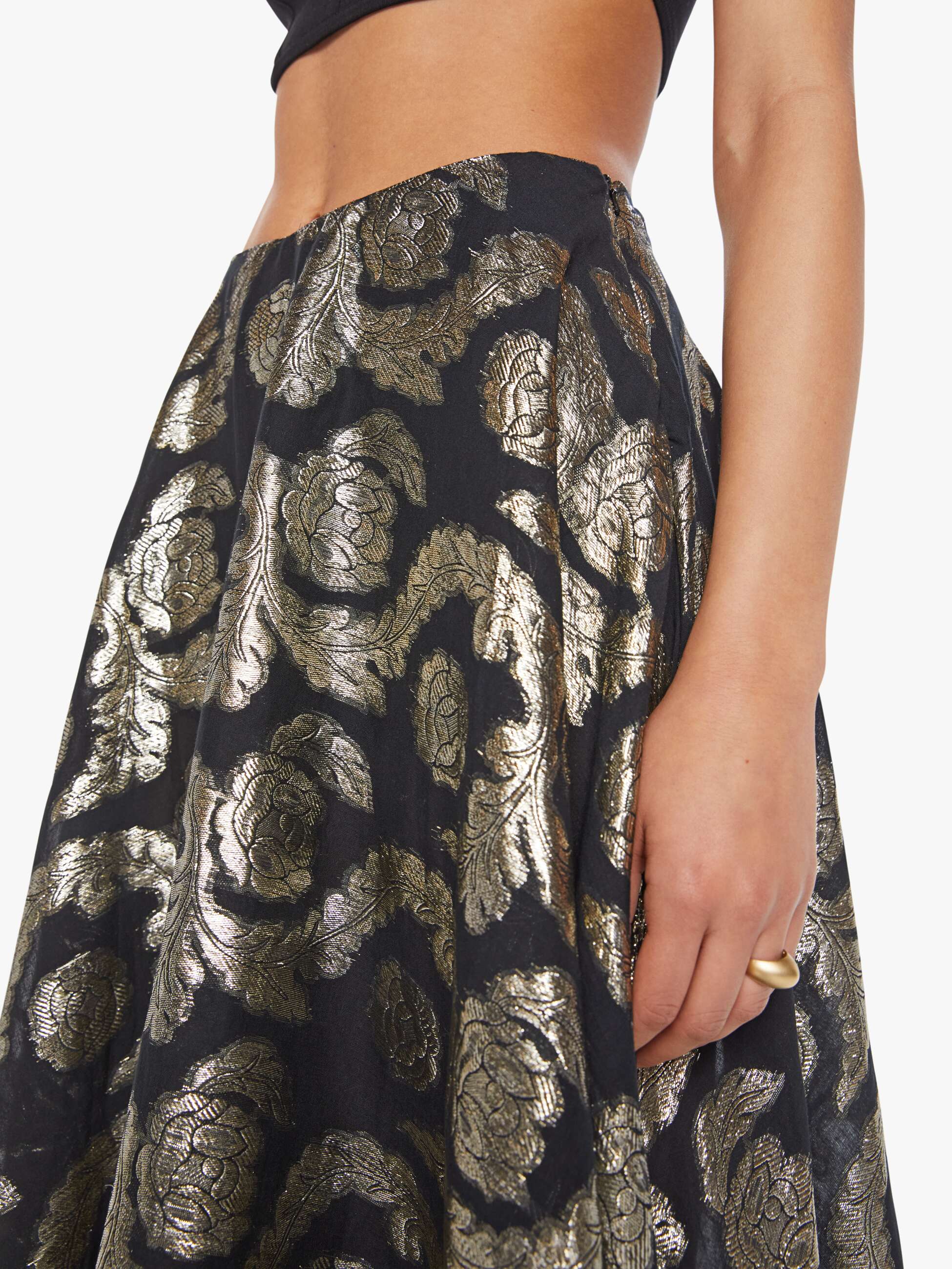 Alix of Bohemia Roxanne Skirt - Gunmetal - Image 5