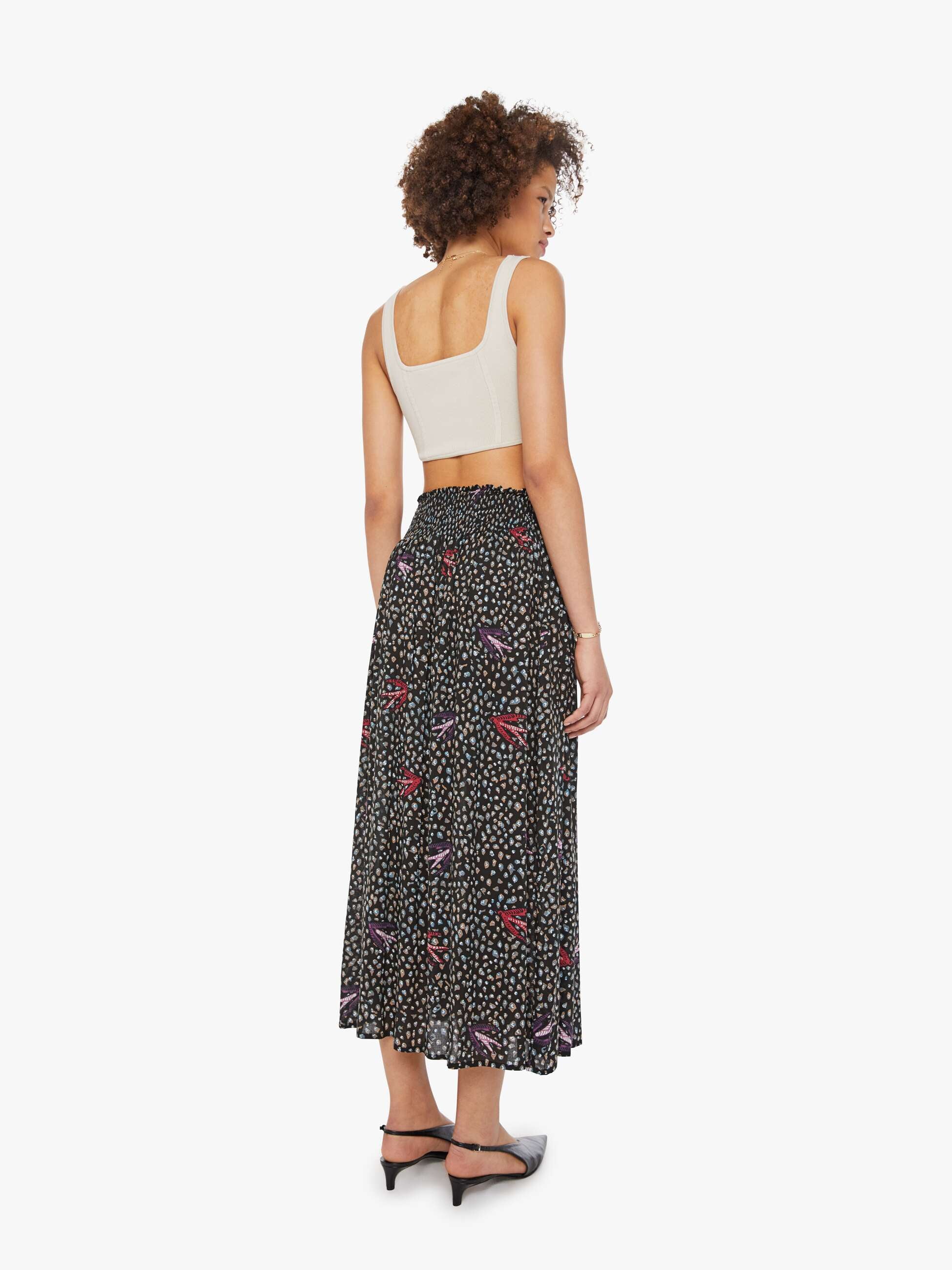 Natalie Martin Bella Skirt - Swallow Black - Image 4