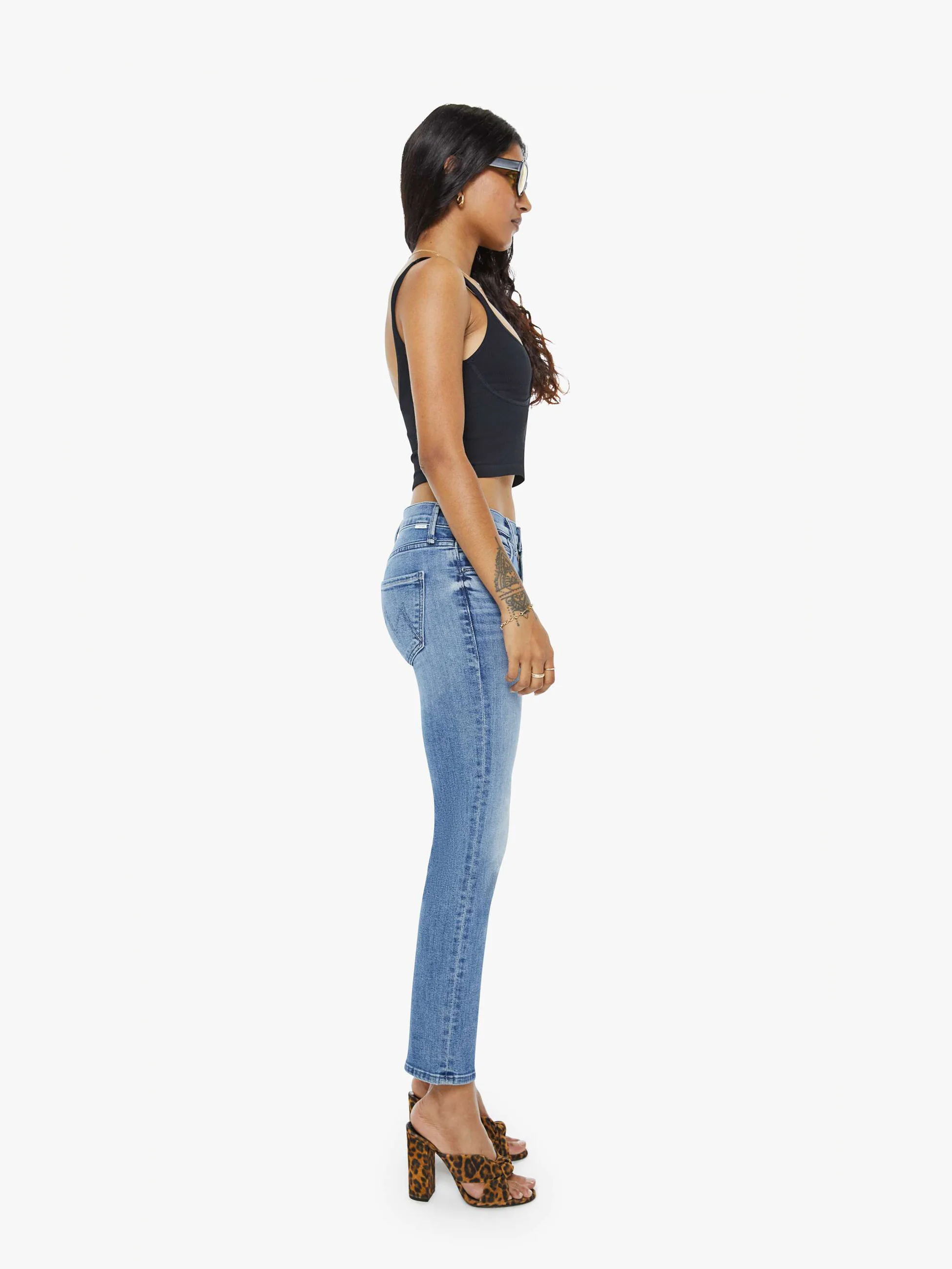 PETITES The Lil Mid Rise Dazzler Ankle - We The Animals - Image 3