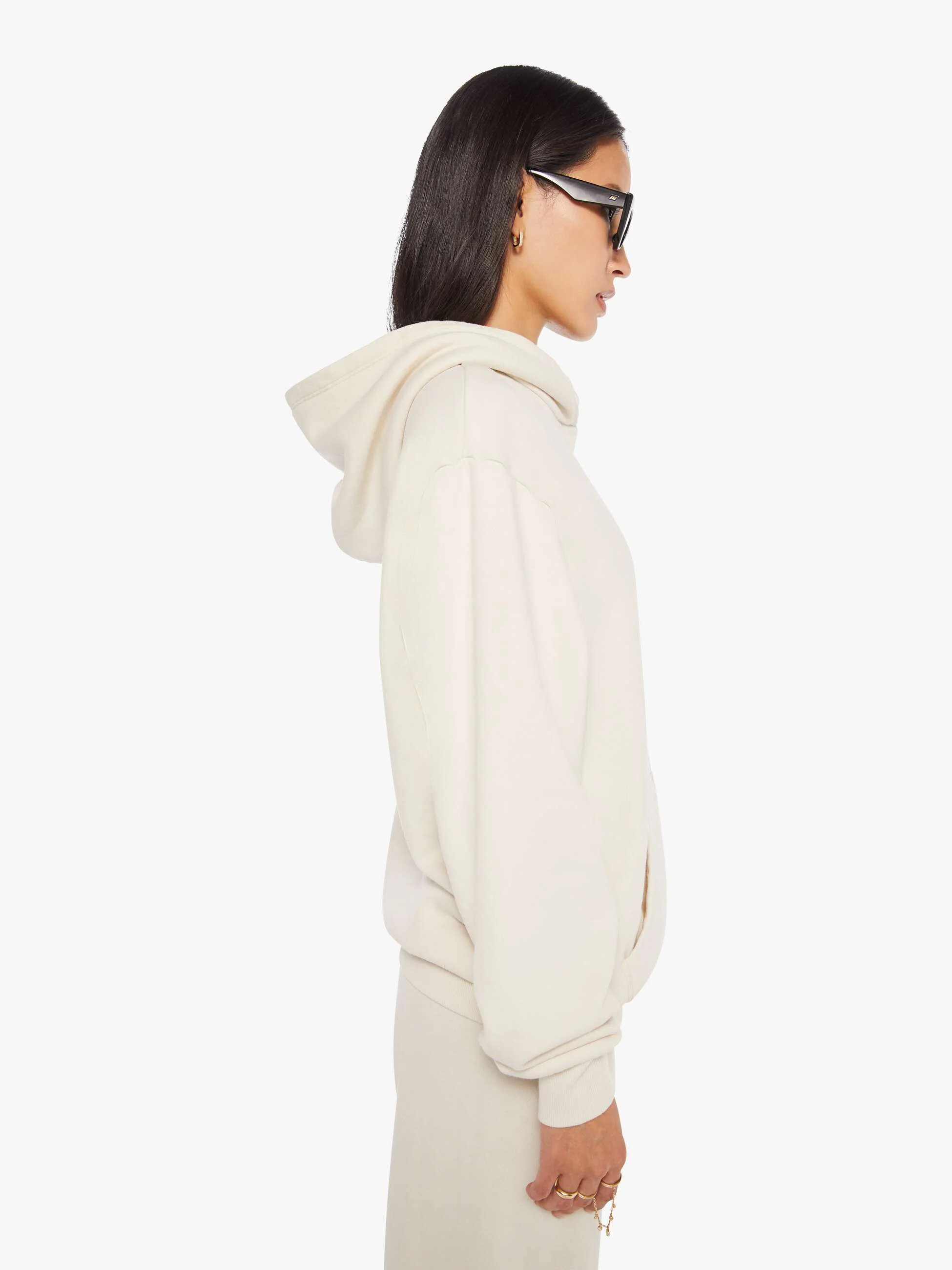 SPRWMN Heart Hoodie - Vintage White - Image 3