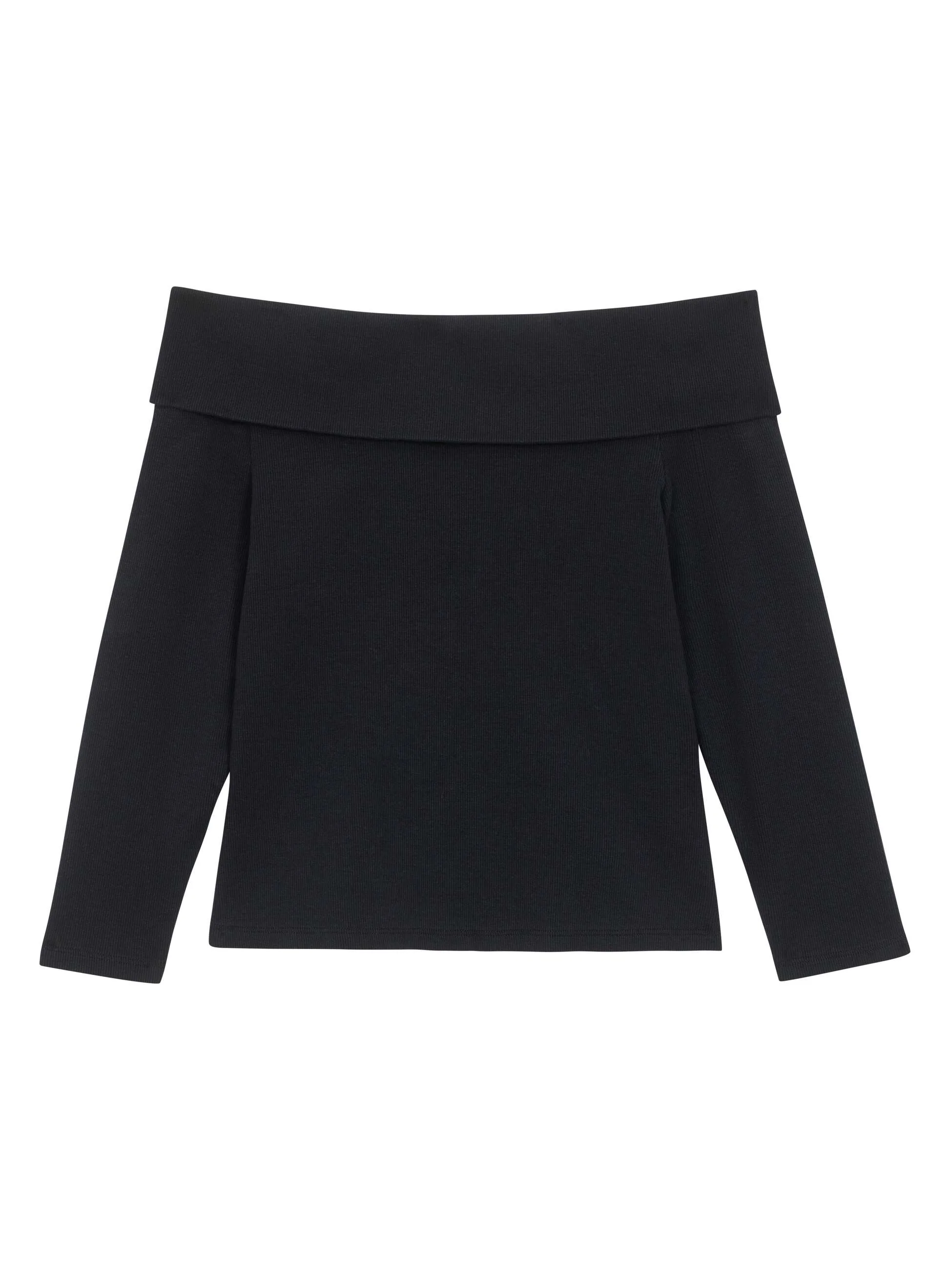 Chloe Fineman x MOTHER The Cold Shoulder - Black - Image 6
